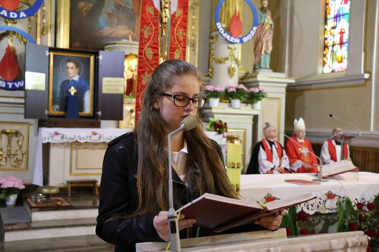 Bierzmowanie w makowskiej farze