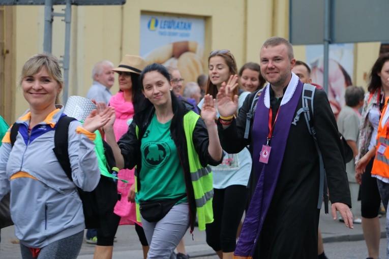 Pierwszy dzień pielgrzymki - przedpołudnie