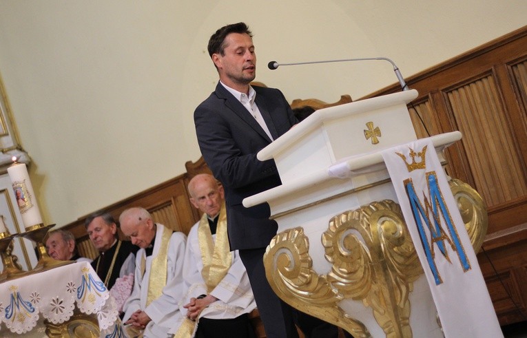 Płock. Nawiedzenie w parafii św. Maksymiliana Kolbego. 1