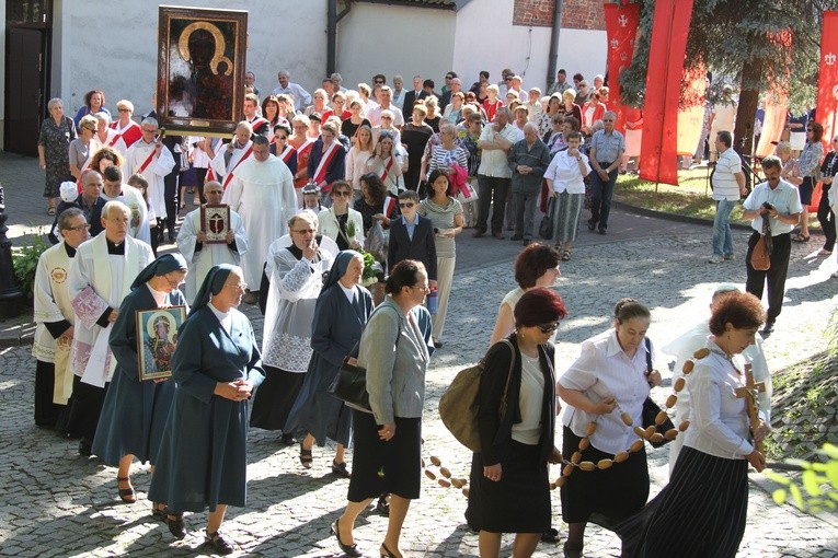 Płock. Nawiedzenie w parafii św. Maksymiliana Kolbego. 2
