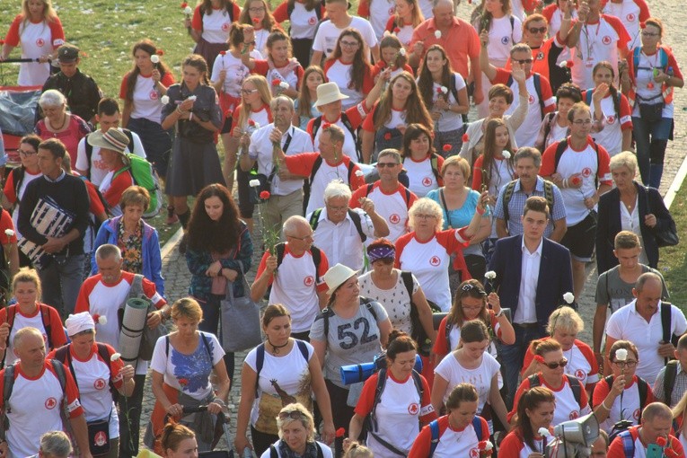 Pielgrzymka 2018. Wejście na Jasną Górę. cz.3
