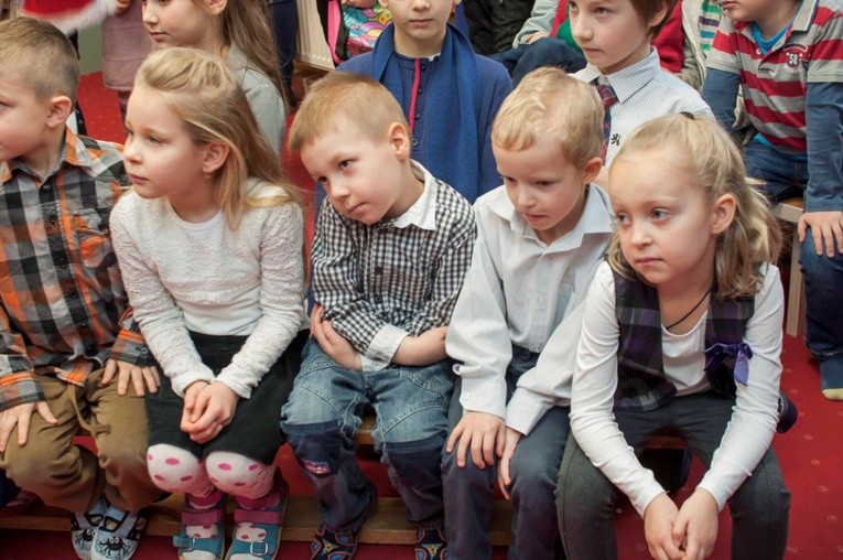 Święty Mikołaj w przedszkolu bł. Franciszki