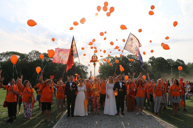 Pielgrzymka 2018. Wejście na Jasną Górę. cz.1