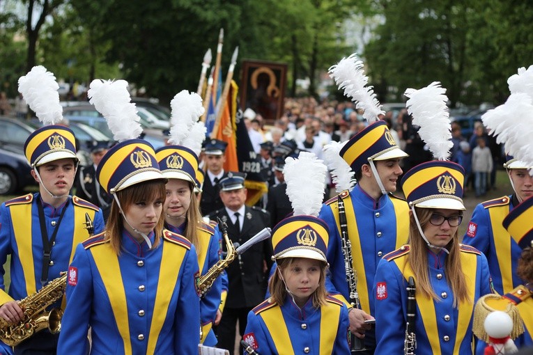 Lucień. Nawiedzenie w parafii św. Kazimierza