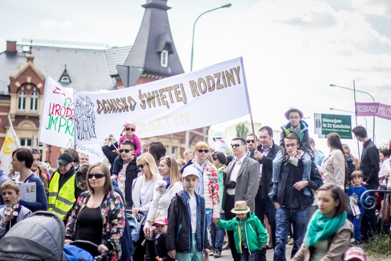 Marsz dla Życia i Rodziny w Olsztynie 