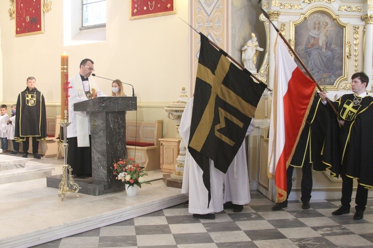 Koziebrody. Nowa chorągiew Rycerzy Jana Pawła II