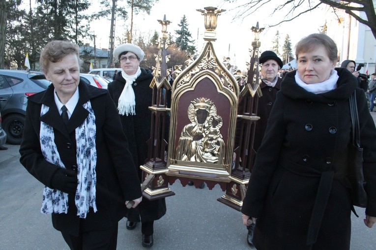 Orszymowo. Nawiedzenie w parafii św. Floriana