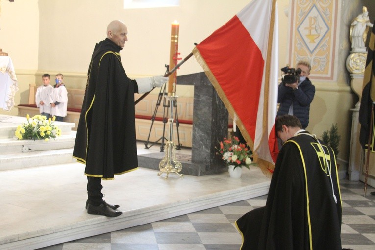 Koziebrody. Nowa chorągiew Rycerzy Jana Pawła II