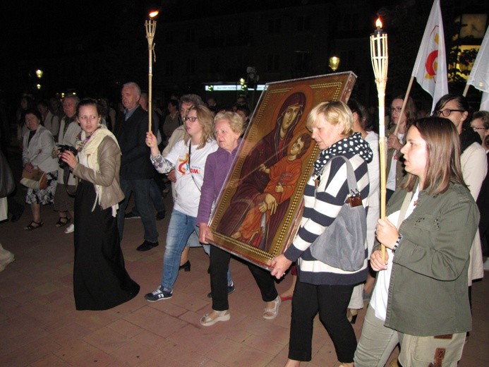 Znaki ŚDM w Przasnyszu