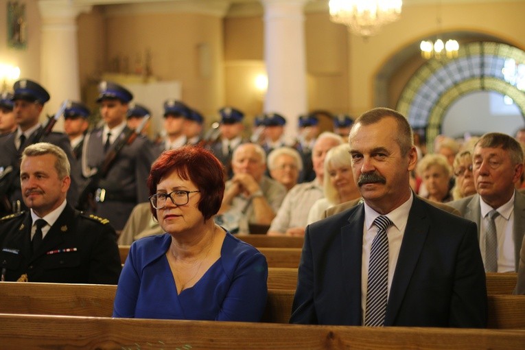 Sztandar dla policji w Przasnyszu