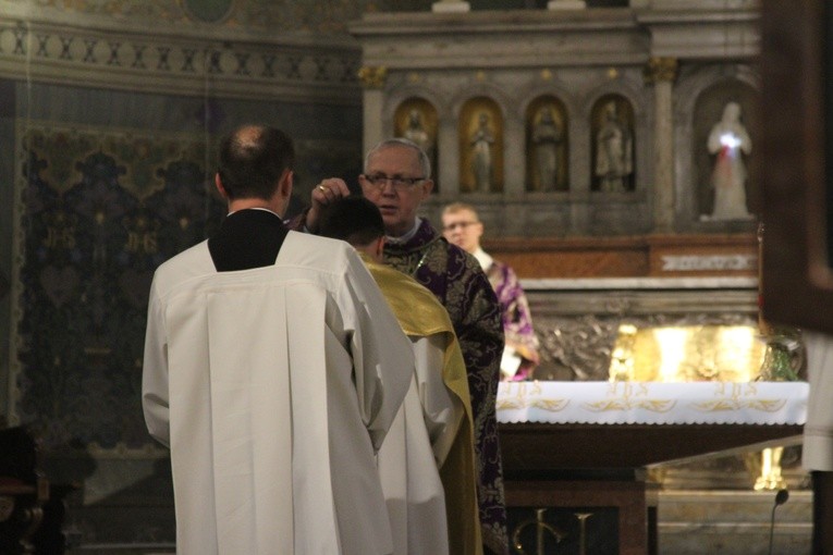 Popielec w płockiej katedrze