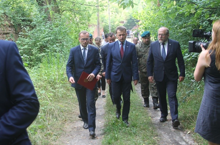 Uroczystość w Forcie III