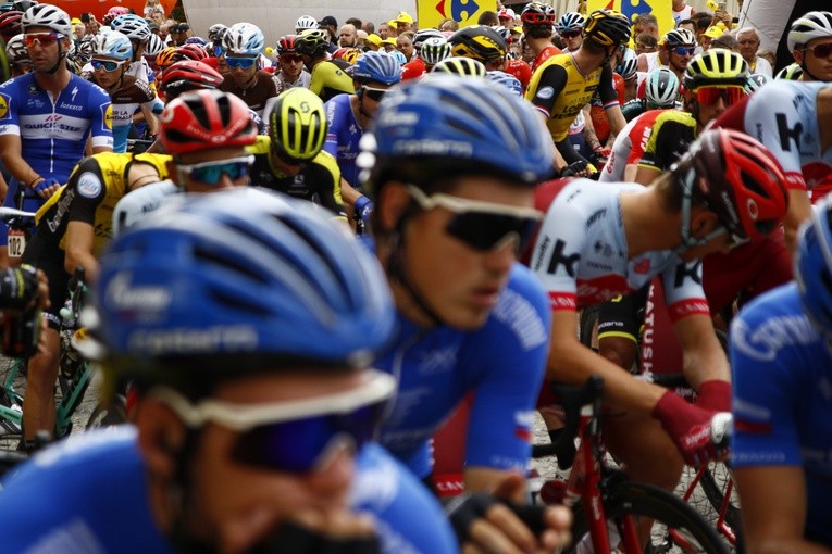 Start Tour de Pologne z Tarnowskich Gór