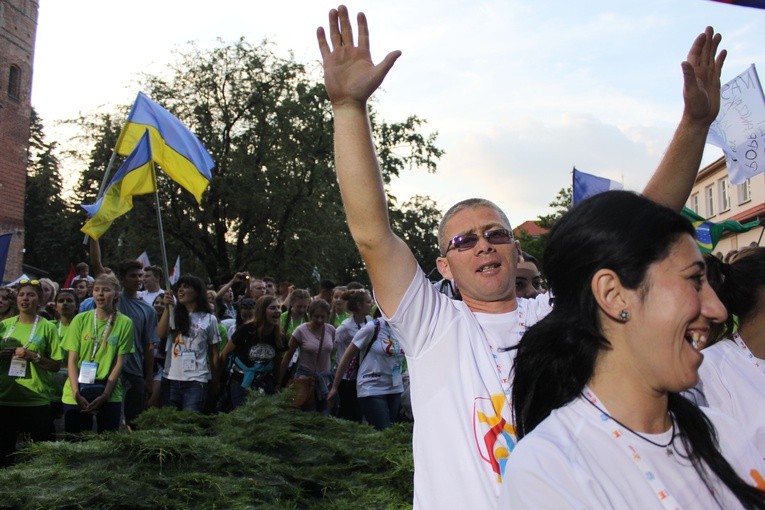 ŚDM w Płocku. Sobotnie nabożeństwo