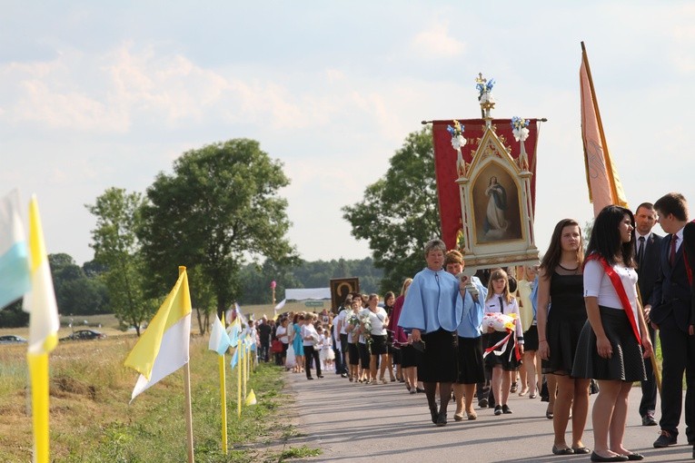 Gzy. Nawiedzenie w parafii św. Walentego