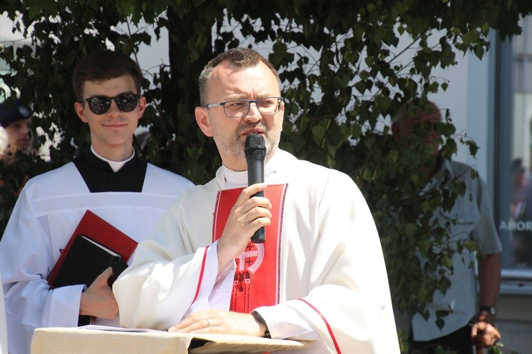 Płock. Procesja Bożego Ciała