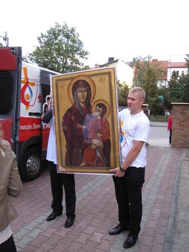 Znaki ŚDM w Przasnyszu