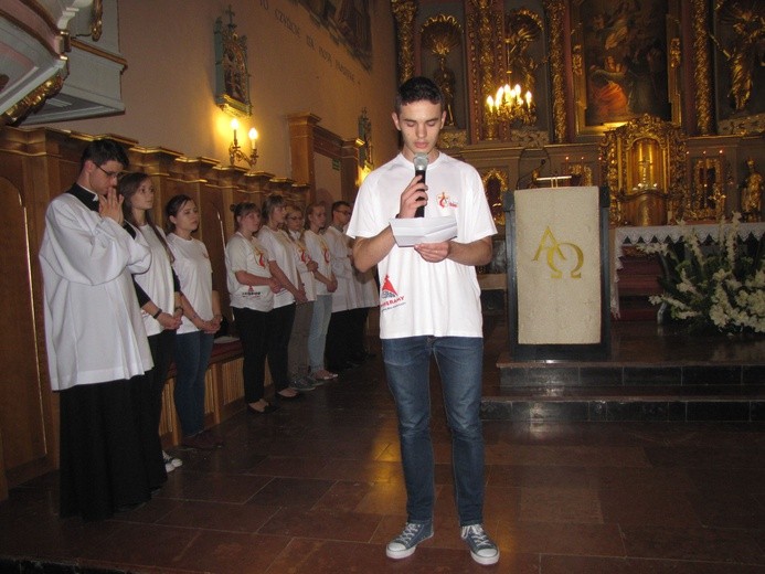 Znaki ŚDM w Przasnyszu
