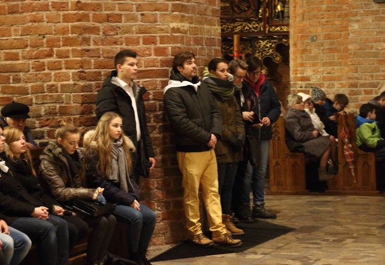 Rozpoczęcie Roku Miłosierdzia w elbląskiej katedrze