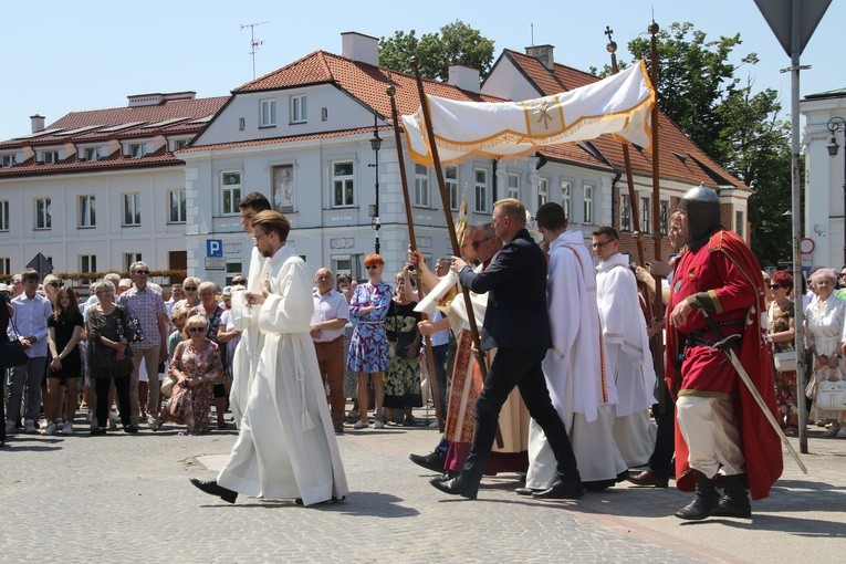 Płock. Procesja Bożego Ciała