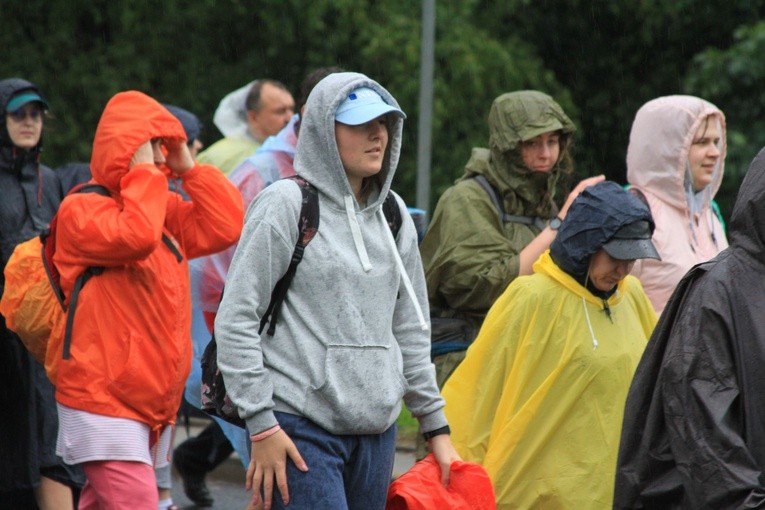 Pielgrzymka na Jasną Górę. Początek