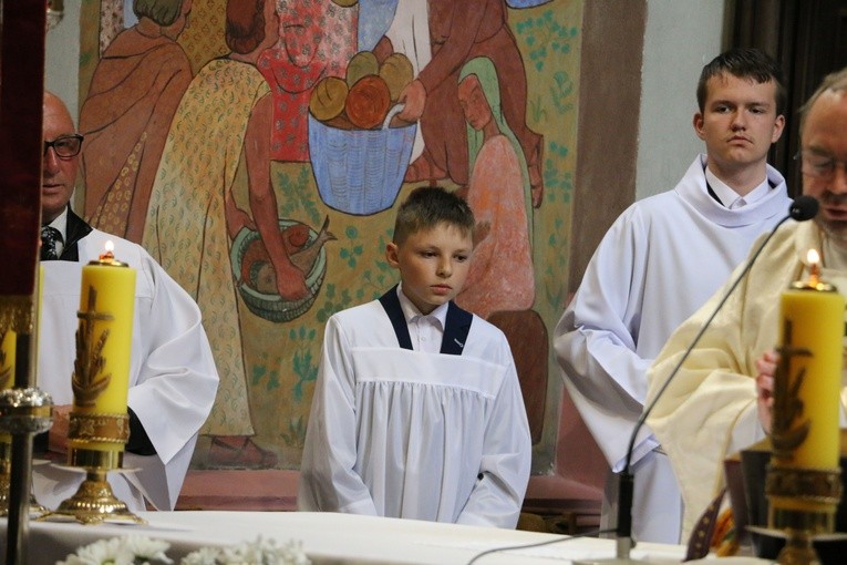 Niedzbórz. Wprowadzenie relikwii św. Rity