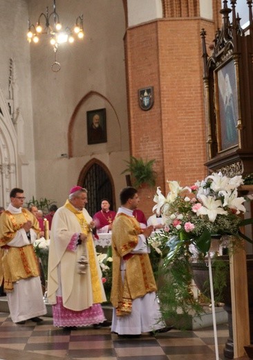 Uroczyste wprowadzenie bp. Adama Wodarczyka i Kanoników Kwidzyńskiej Kapituły Konkatedralnej