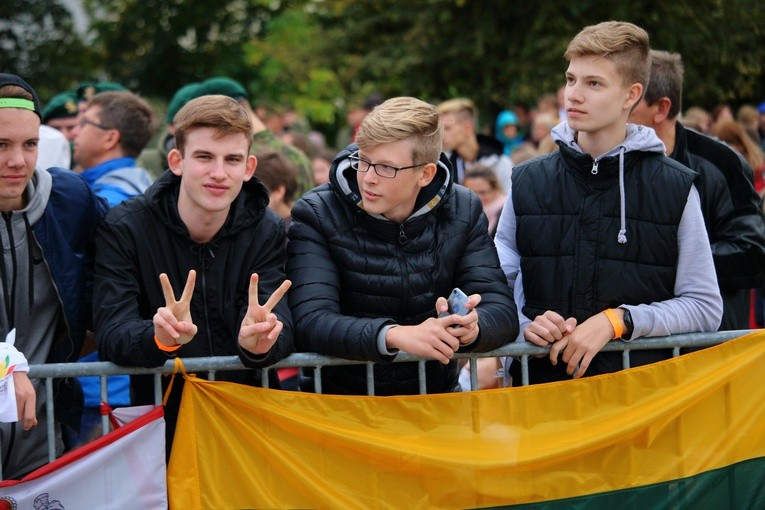 Młodzież z diecezji elbląskiej w Wilnie 