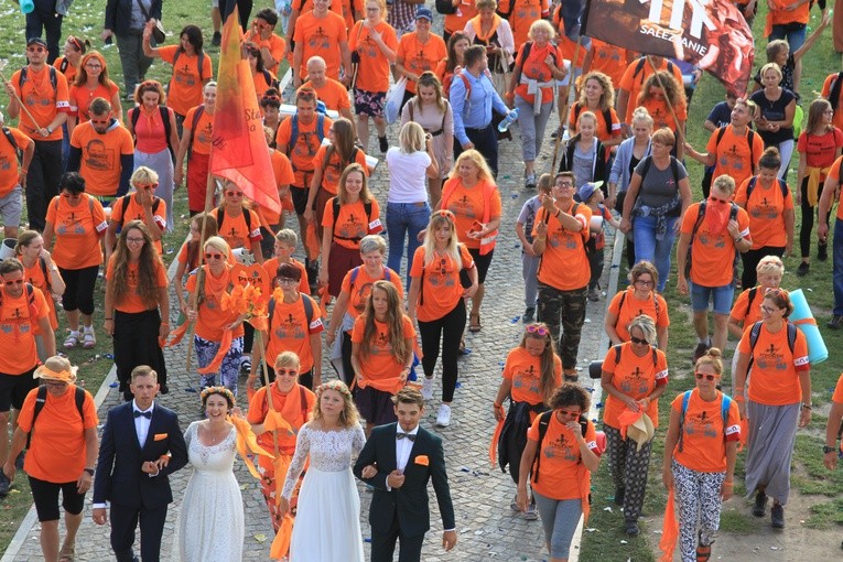 Pielgrzymka 2018. Wejście na Jasną Górę. cz.3