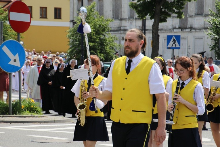 Płock. Procesja Bożego Ciała