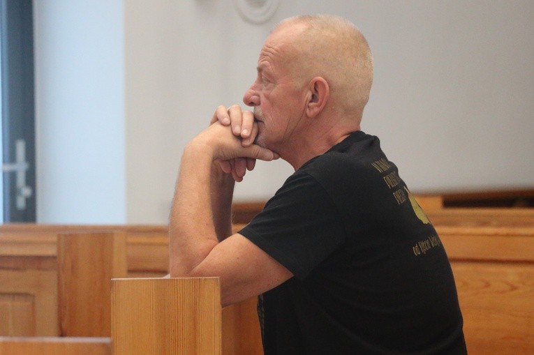 Wyjście IX Żuławskiej Pielgrzymki Pieszej