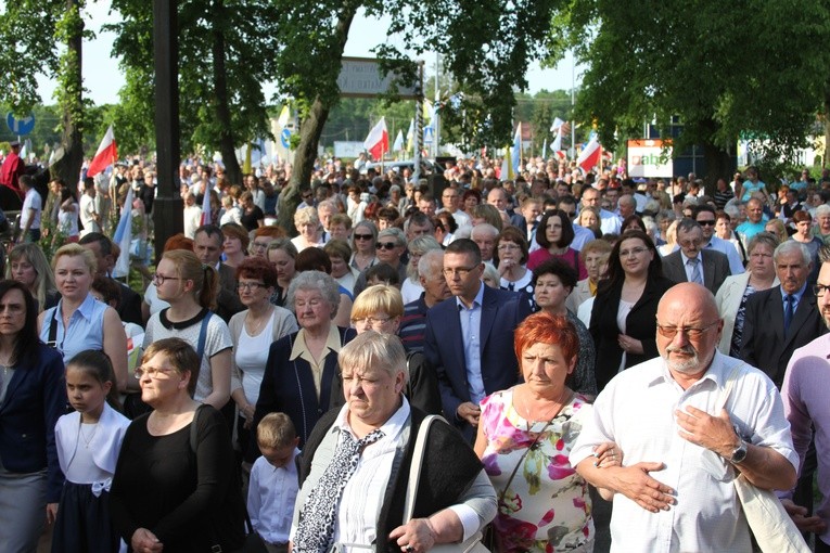 Korzeń - Łąck. Nawiedzenie w parafii św. Walentego
