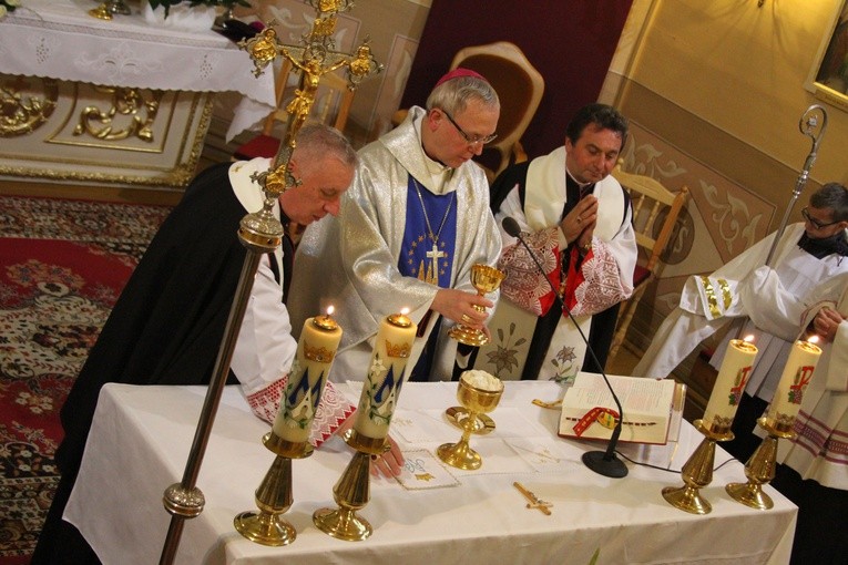 Goleszyn. Nawiedzenie w parafii św. Mateusza Apostoła