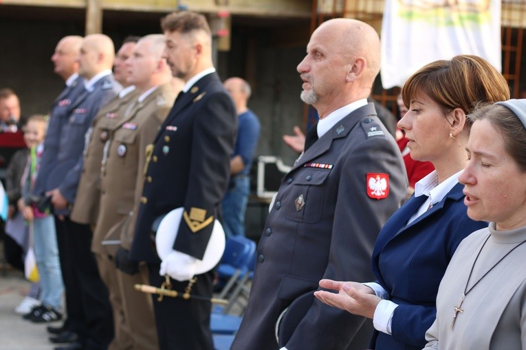 Wmurowanie kamienia węgielnego w Modlinie Twierdzy