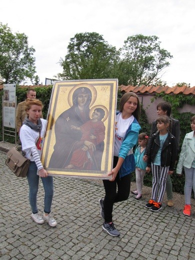 Znaki ŚDM w Przasnyszu