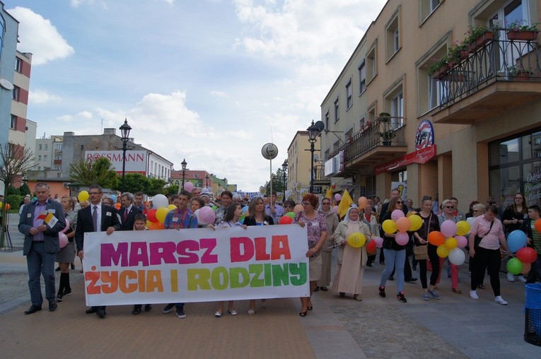 Marsz dla Życia i Rodziny w Ciechanowie 2015