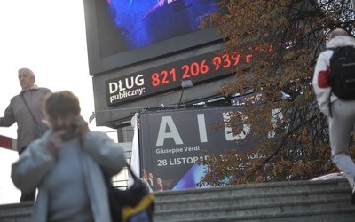 Dług sektora finansów publicznych przekroczył 1 bilion zł 