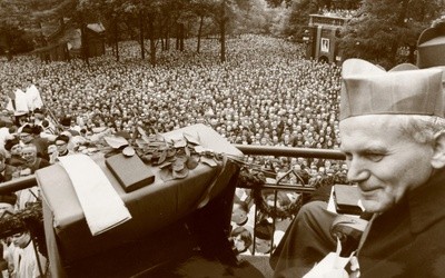 Święty Jan Paweł II jako kardynał w Piekarach Śląskich